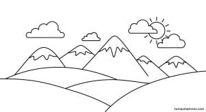 tranh to mau phong canh thien nhien 1