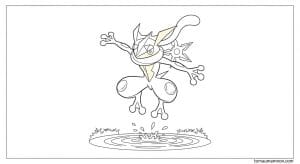 tranh to mau pokemon mega 1