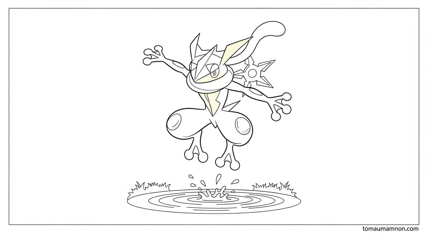 Tranh Tô Màu Pokemon Mega Pokemon mạnh mẽ