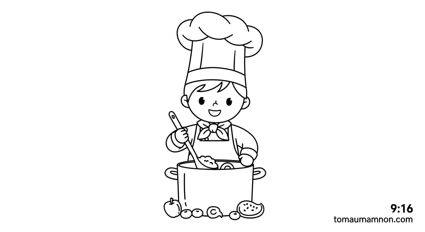 Tranh Tô Màu Quần Áo quần dài