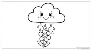 tranh to mau thoi tiet 1