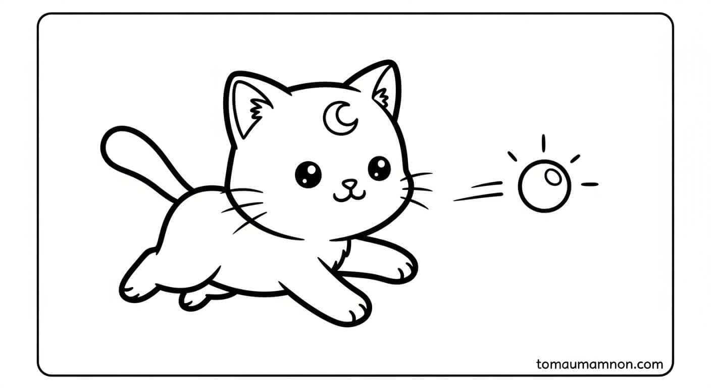 Tranh Tô Màu Thủy Thủ Mặt Trăng Cùng đồng đội chiến đấu