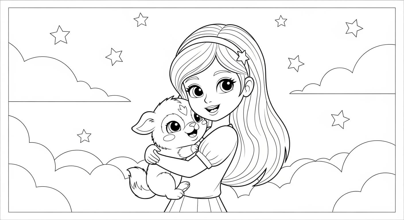 Tranh Tô Màu Thủy Thủ Mặt Trăng Thủy Thủ Mặt Trăng tươi cười