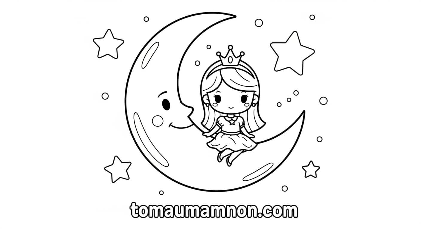 Tranh Tô Màu Thủy Thủ Mặt Trăng Thủy Thủ Mặt Trăng tạo dáng