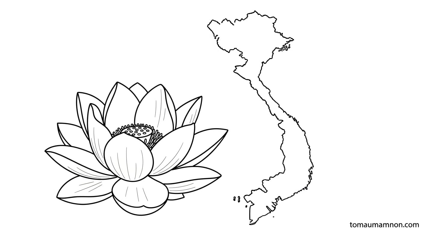 Bản đồ chi tiết với tên các tỉnh