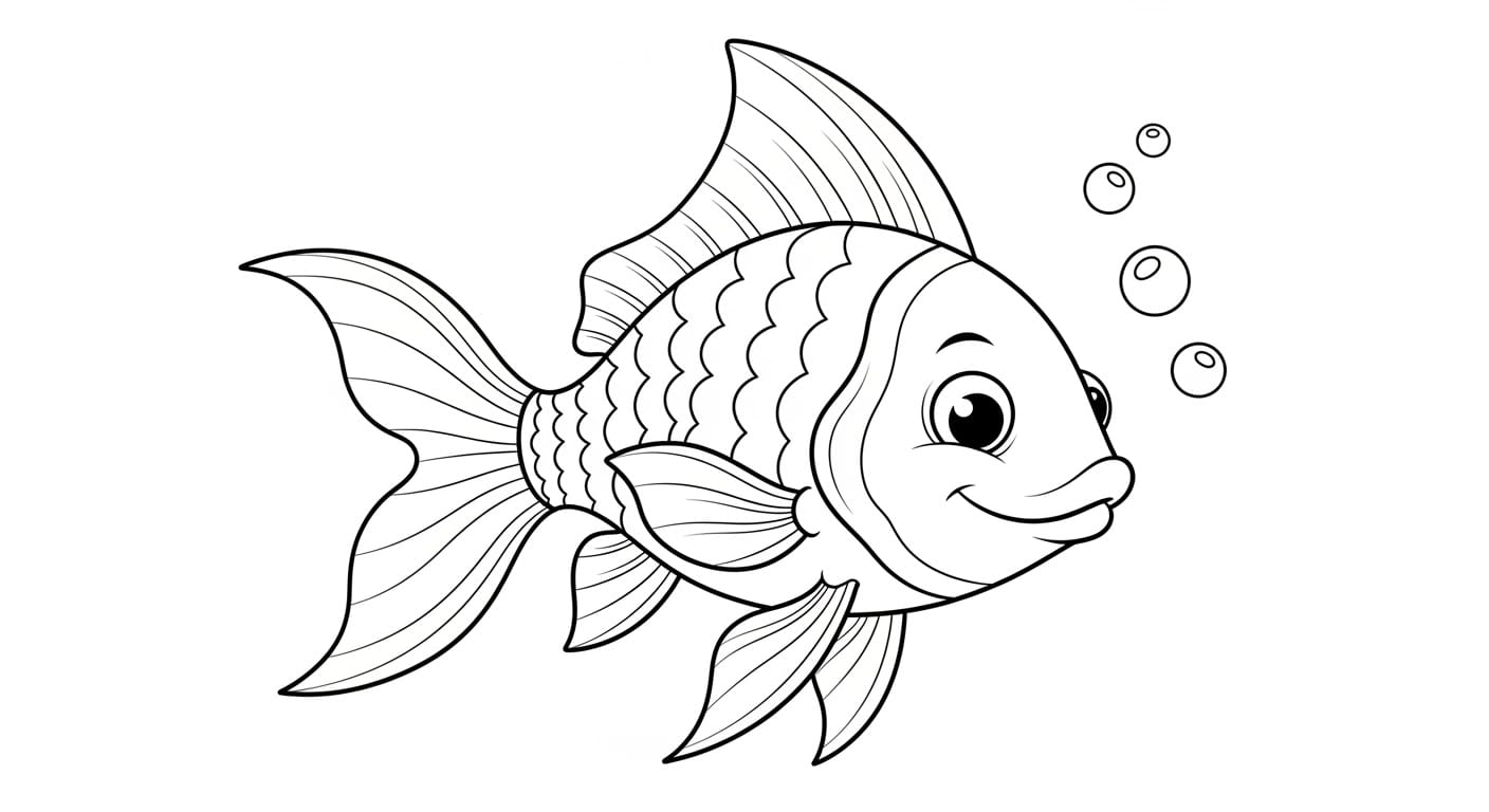 Tranh Vẽ Đại Dương Cá bơi trong đáy biển