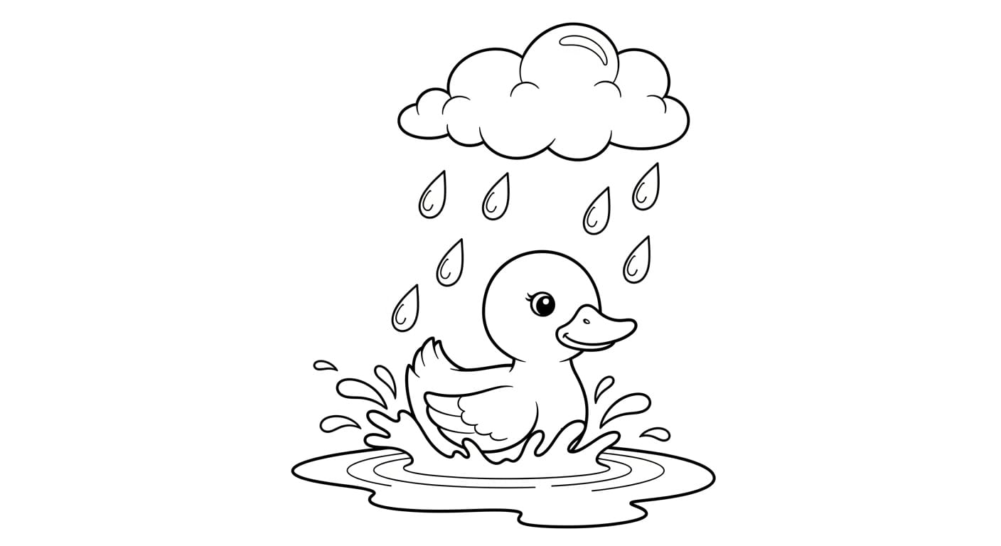 Vẽ Mây Mưa đám mây đang mưa