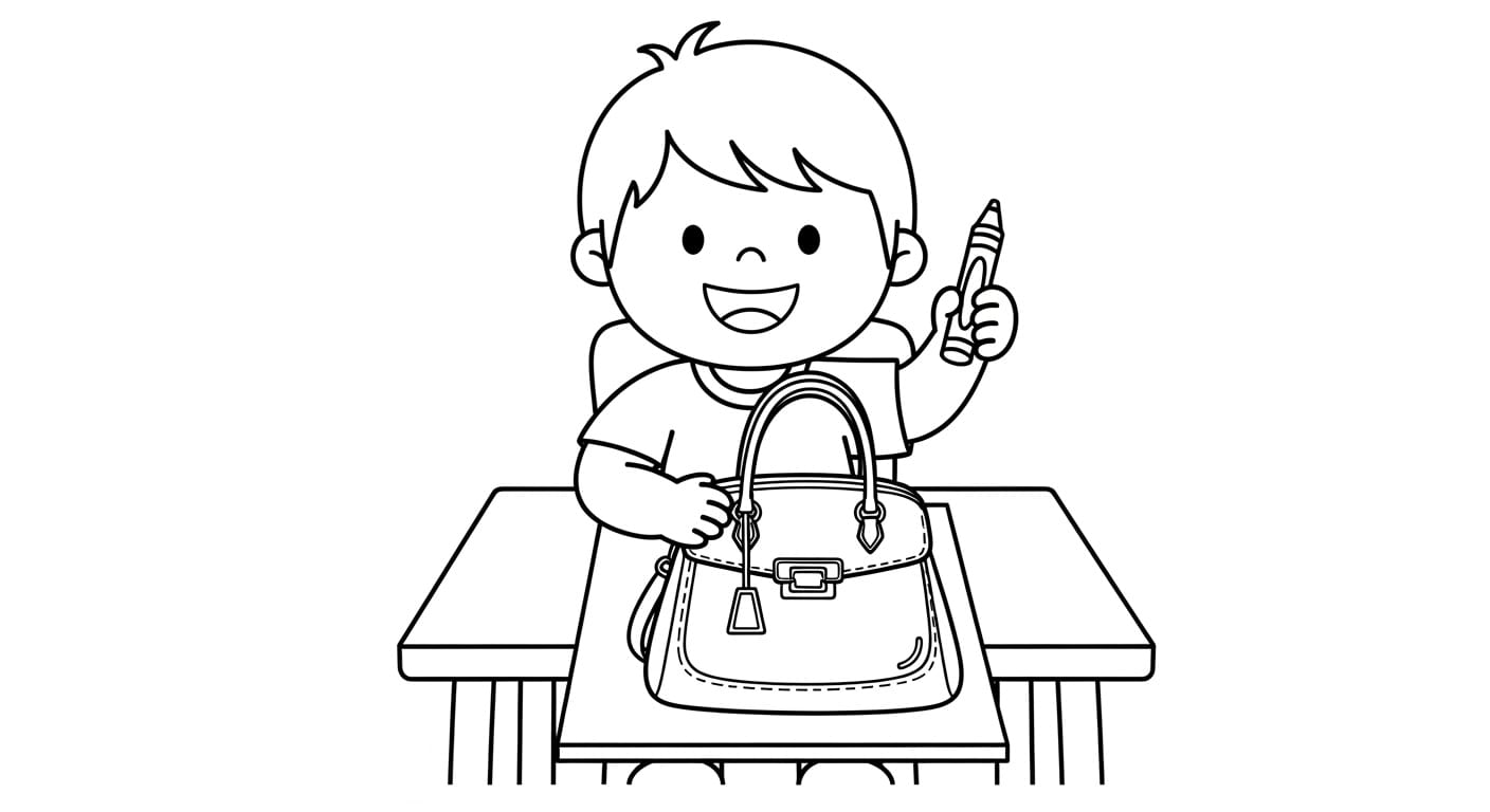 Vẽ Túi Xách Lớp 9 Gucci Chi tiết tinh xảo trên túi