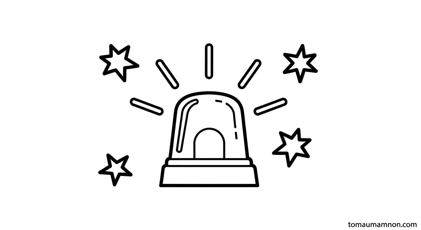 Xe Cứu Thương Tô Màu Xe cứu thương dưới mưa