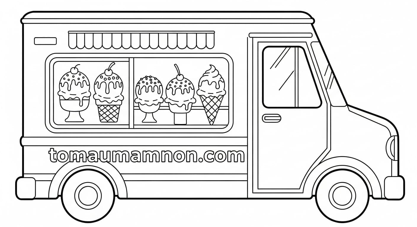 Xe Kem Xe kem đáng yêu