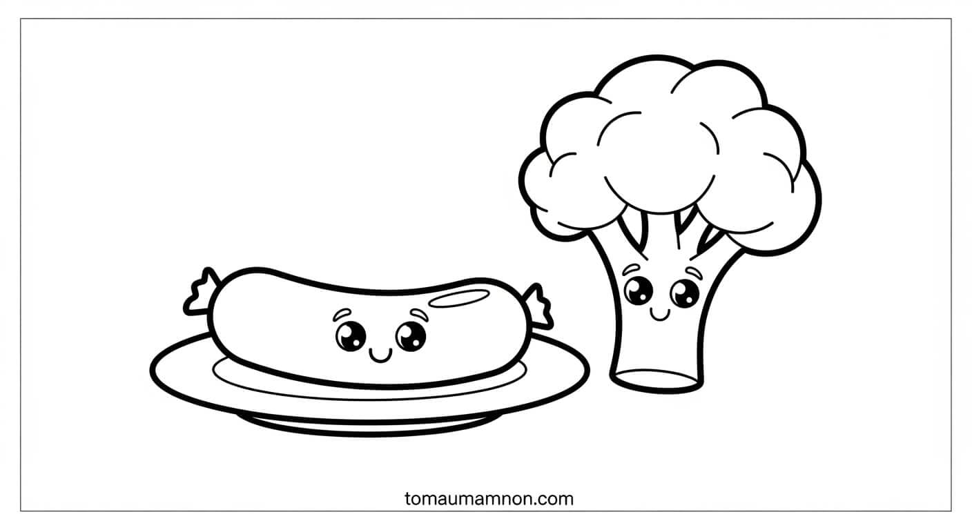 Xúc Xích Nhỏ Xúc xích với phô mai