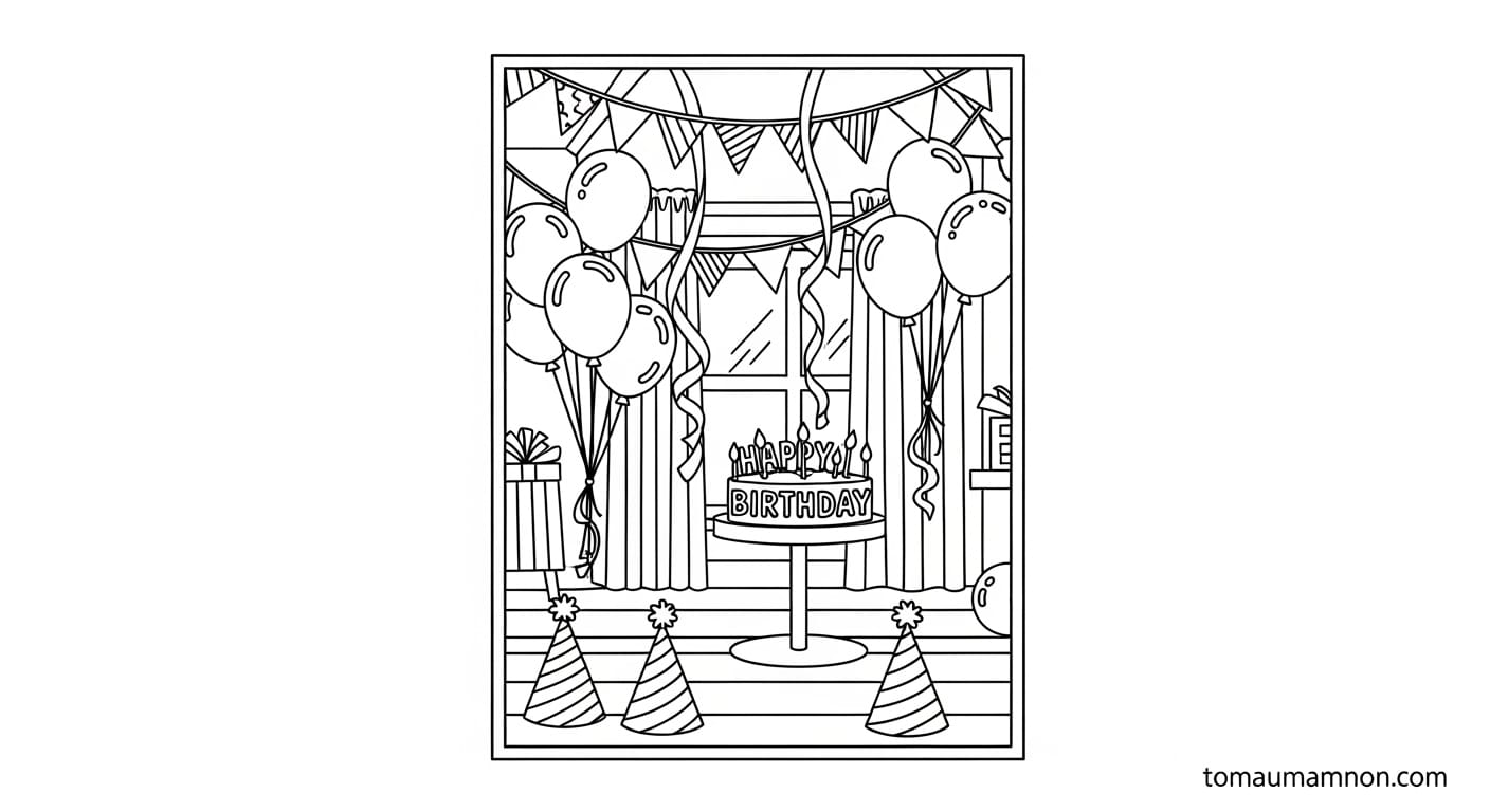 Chữ Happy Birthday 5