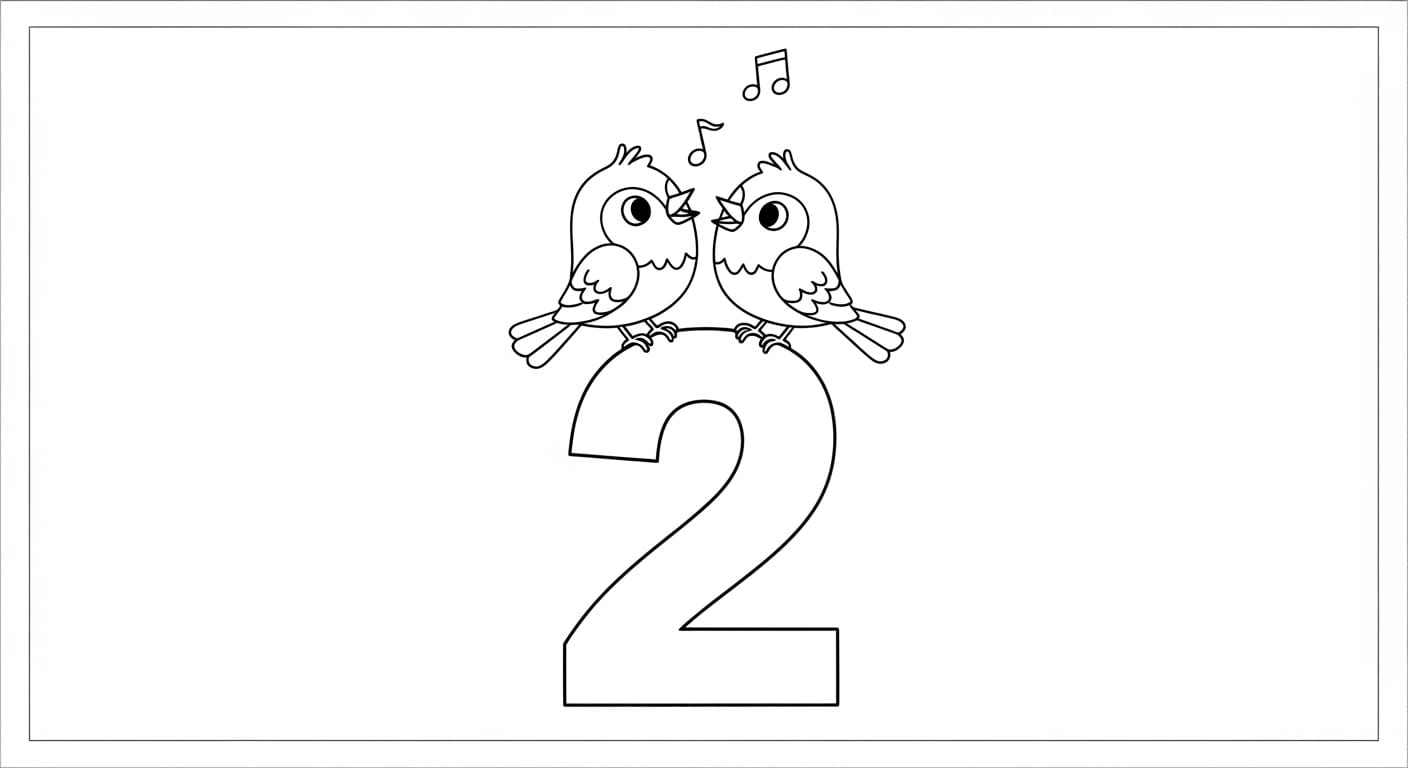 Tô màu chữ cái D