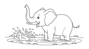 hinh anh con voi to mau 1