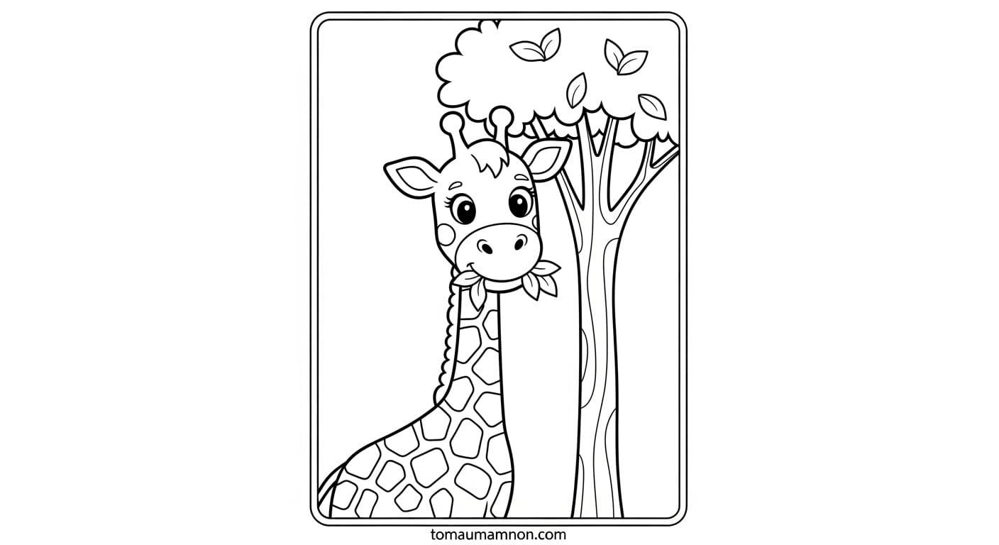 Tô màu động vật nuôi đáng yêu