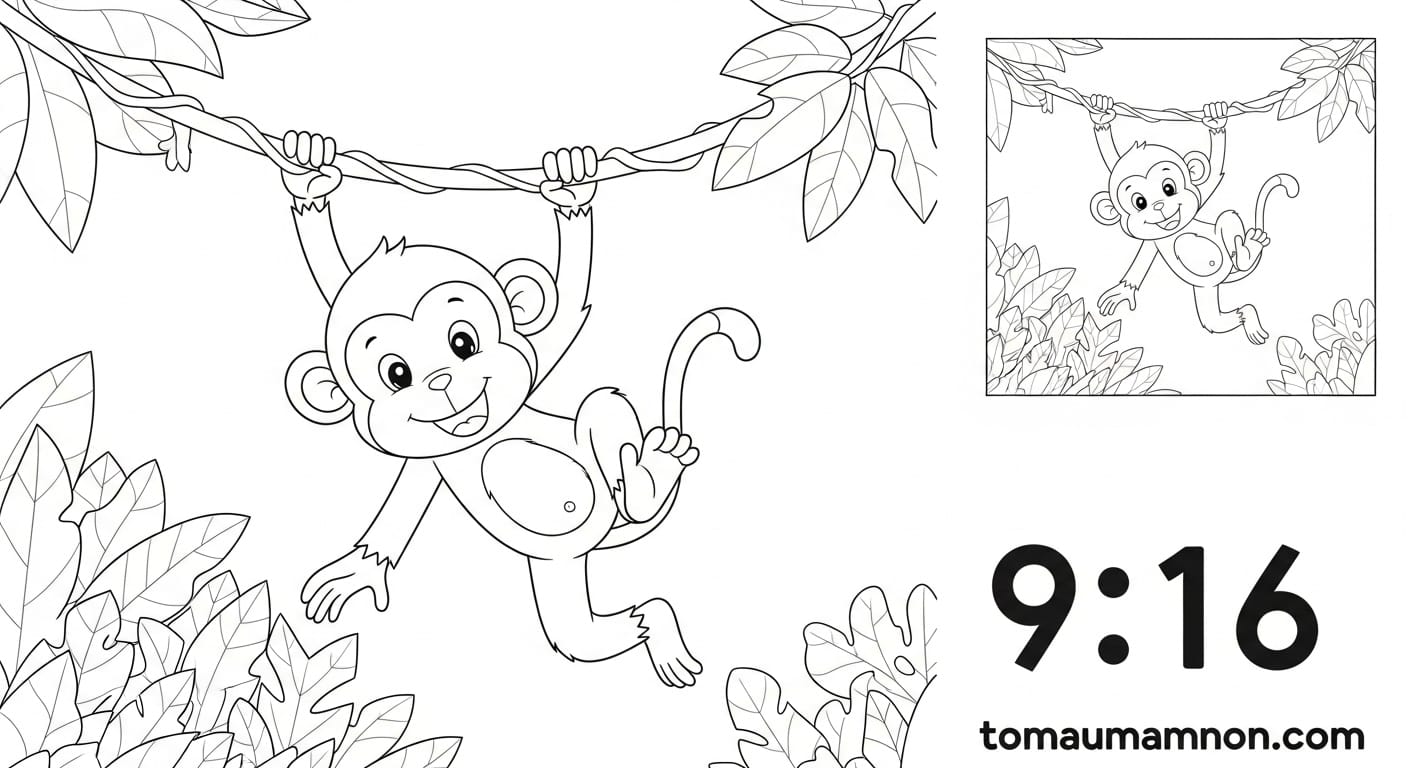 Tô màu con vật nông trại