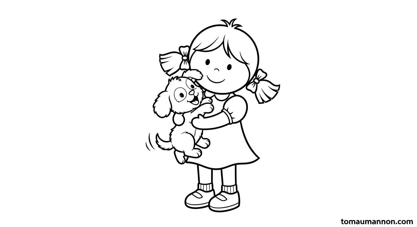 Hình Tô Màu Búp Bê Giấy Trò chơi búp bê giấy cắt dán phát triển kỹ năng