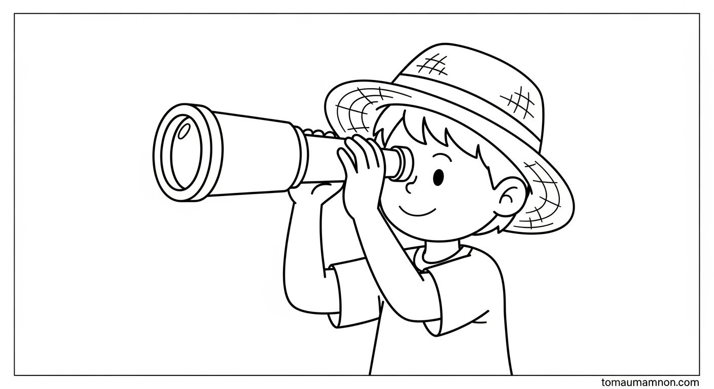 Hình Tô Màu Luffy biến hình Luffy thuyền trưởng
