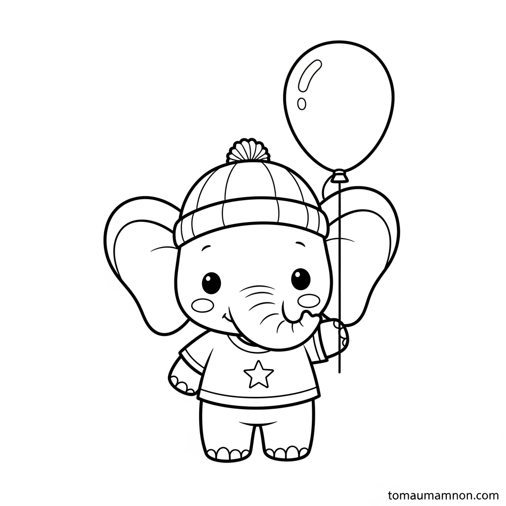 In tranh tô màu Chibi tại nhà