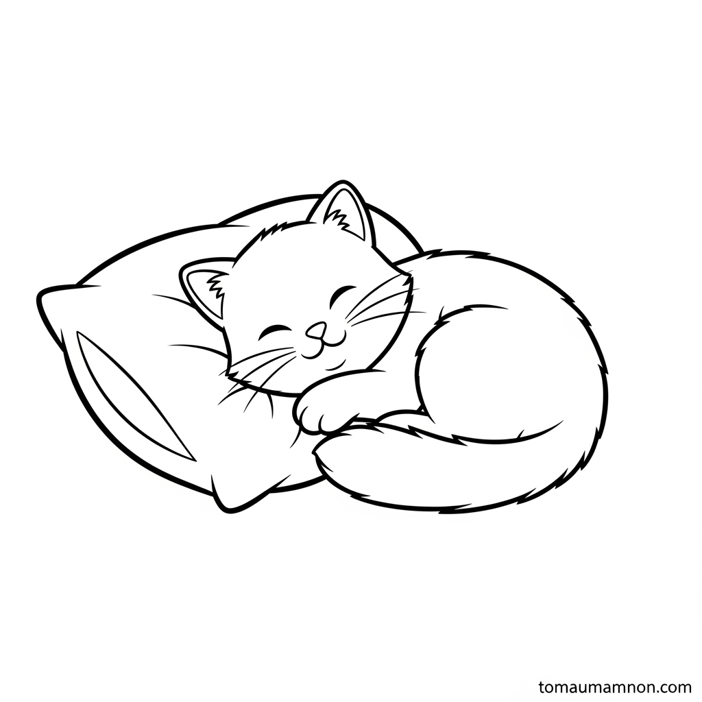 Tranh tô màu anime chibi dễ thương