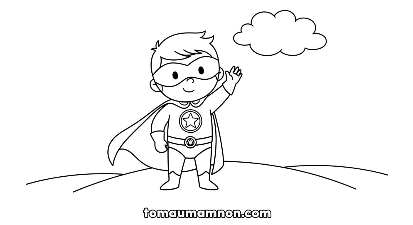 Siêu Nhân Gao Tô Màu Tranh tô màu Siêu nhân Gao Đỏ dũng mãnh