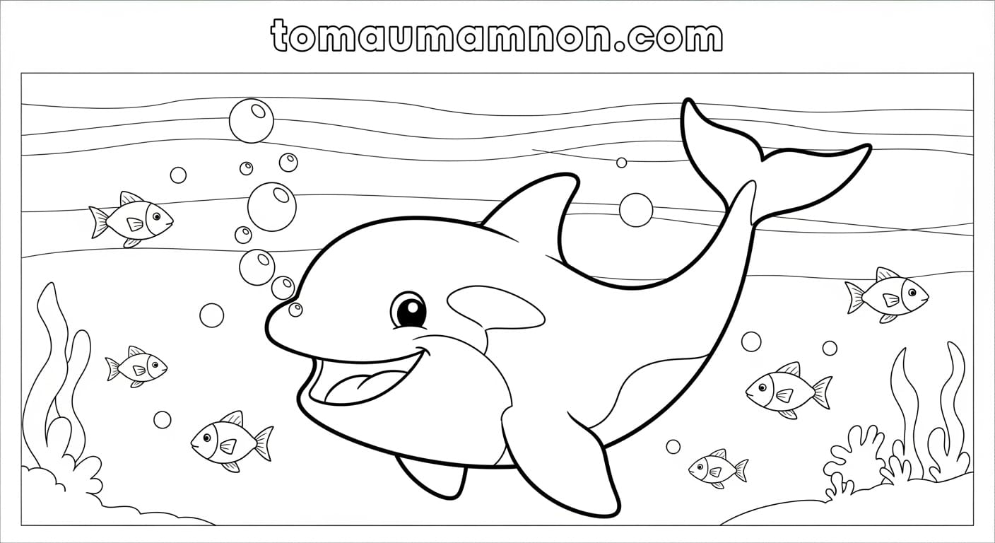 Cá voi sát thủ giữa sóng biển