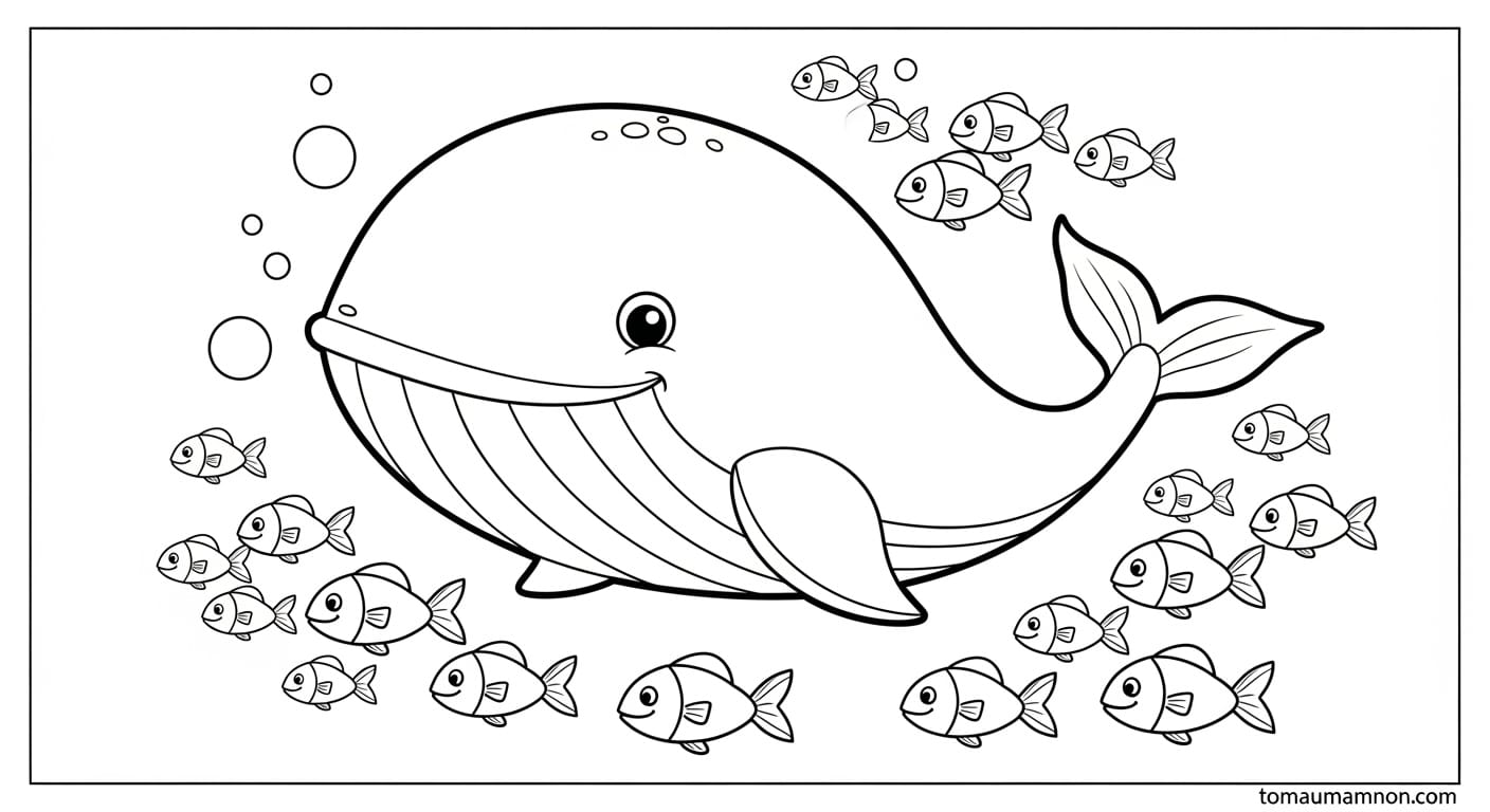 Cá voi xanh trên biển