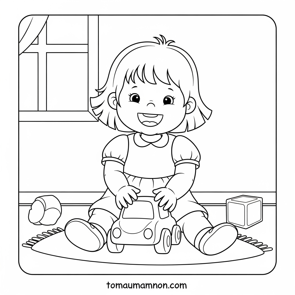 Dụng cụ tô màu xe