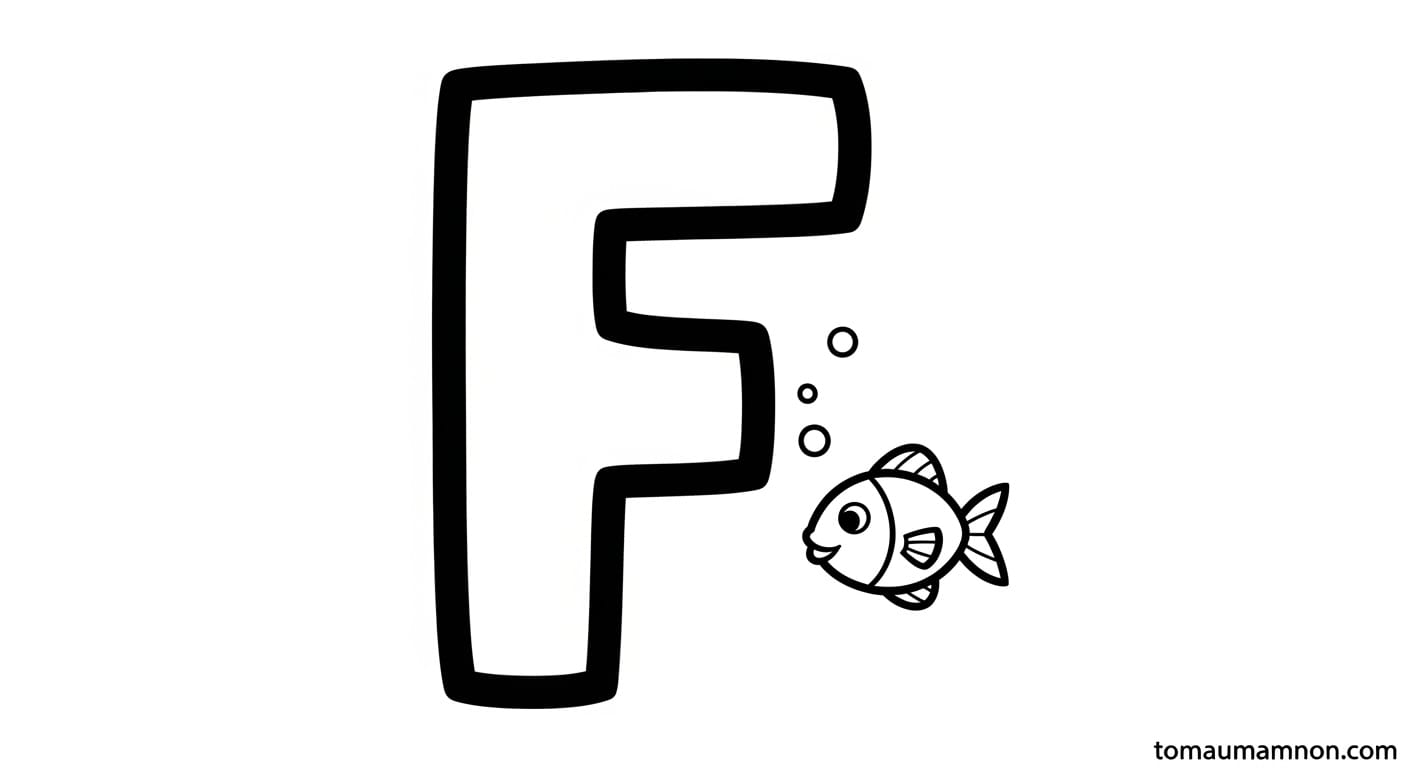 Bé khám phá màu sắc với chữ F