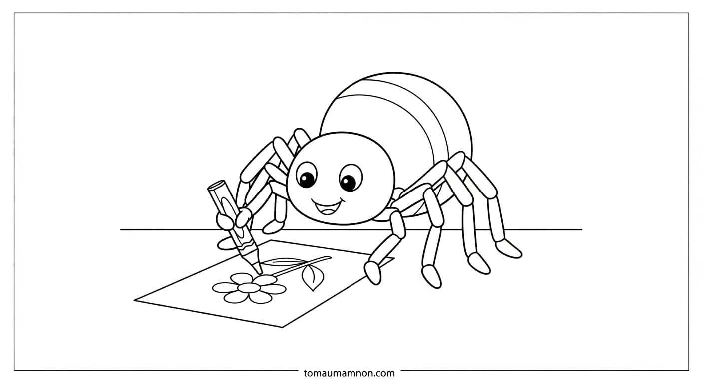 Hai con nhện đang nói chuyện