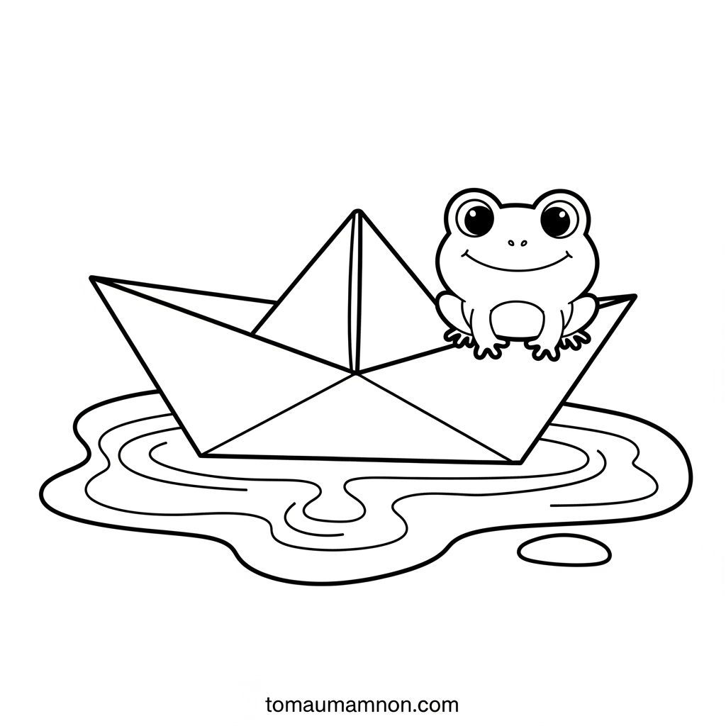 Hướng dẫn tô màu thuyền đẹp