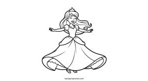 to mau cong chua barbie 1