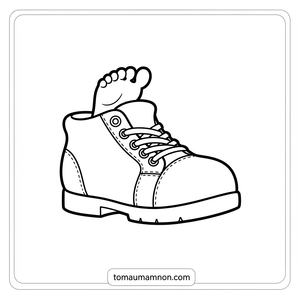 Lựa chọn bút chì màu an toàn cho hoạt động tô màu giày của bé