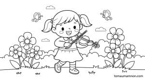 to mau doraemon va shizuka 1