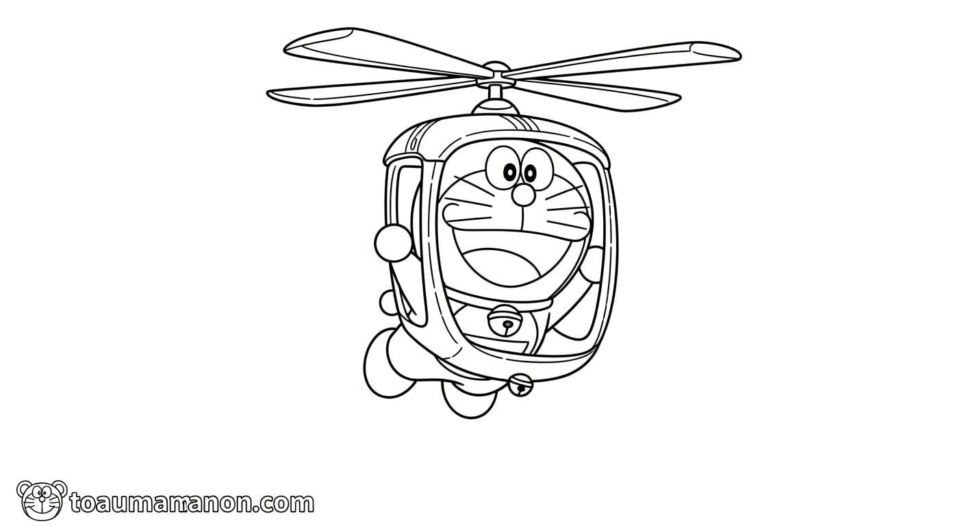 Tô Màu Doremon Và Shizuka Tranh tô màu Doremon và Shizuka cùng bạn bè