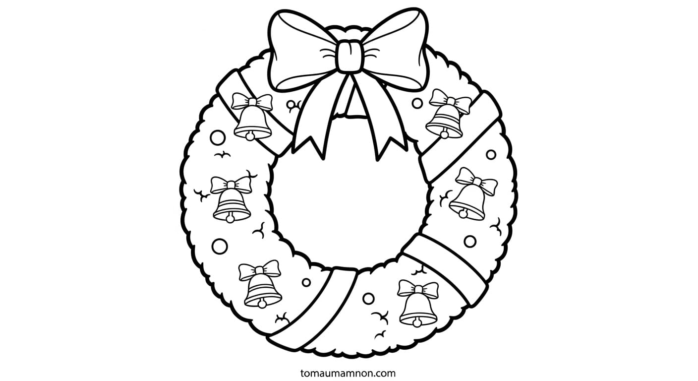 Tô Màu Giáng Sinh người tuyết đội mũ