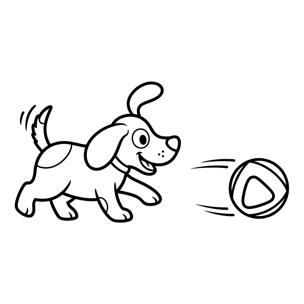 Tranh tô màu hình tam giác giáo dục cho bé