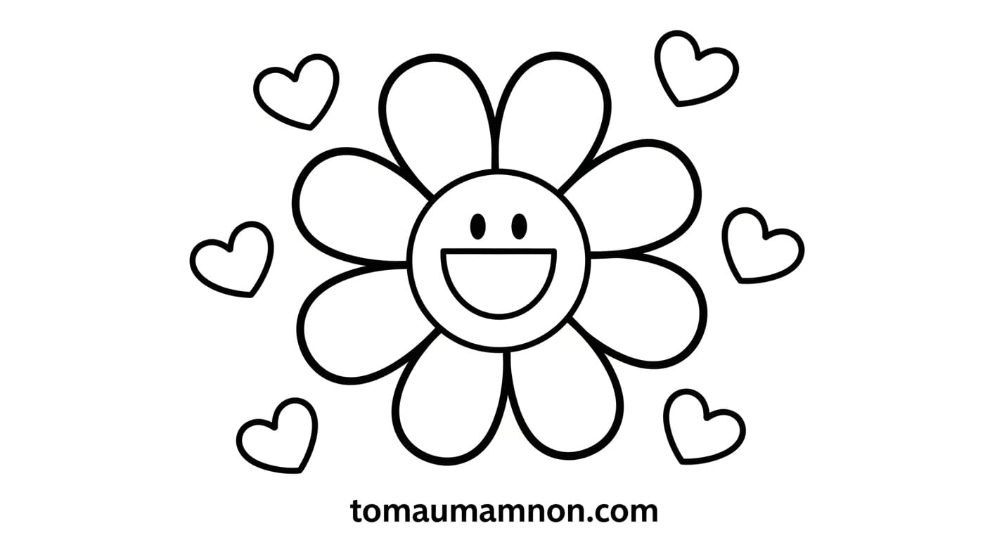 Tô Màu Khuôn Mặt Tô màu chi tiết khuôn mặt một bạn nhỏ