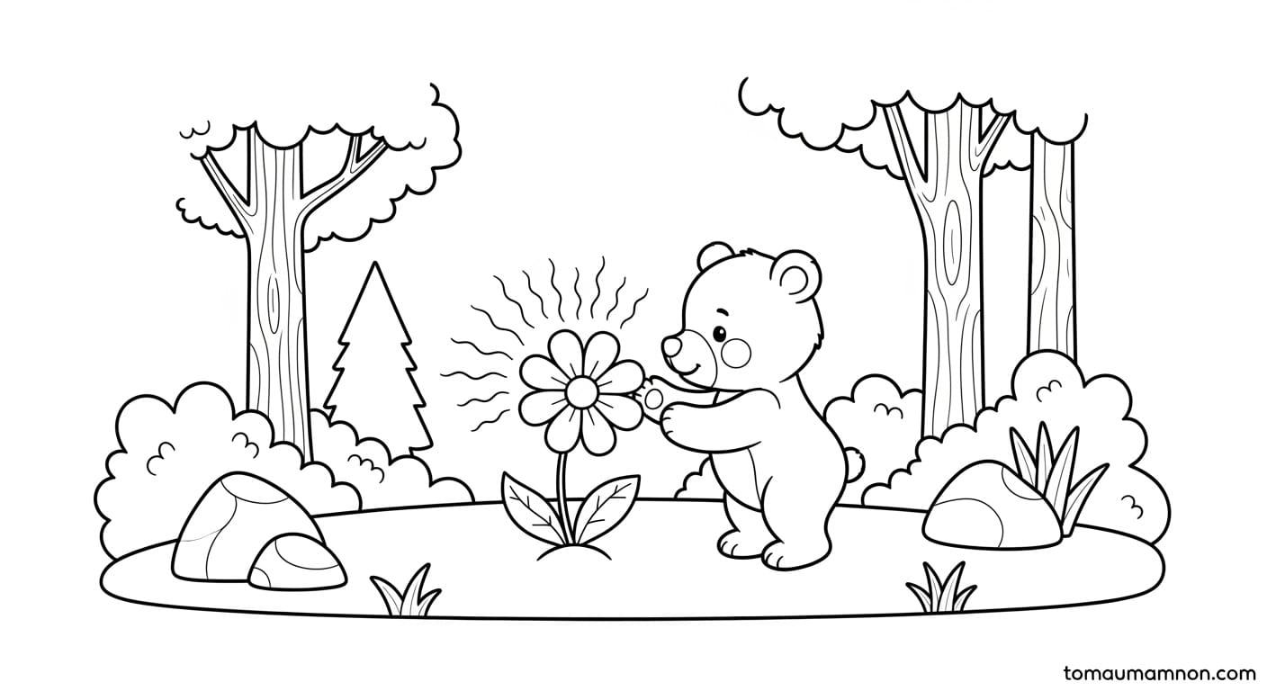 Tô Màu Mario Mẫu tranh tô màu Mario cưỡi Yoshi