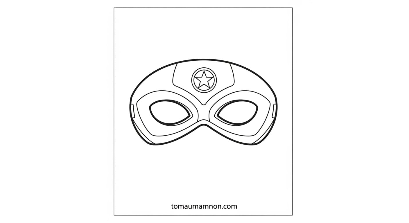 Tô Màu Mặt Nạ Màu sắc rực rỡ