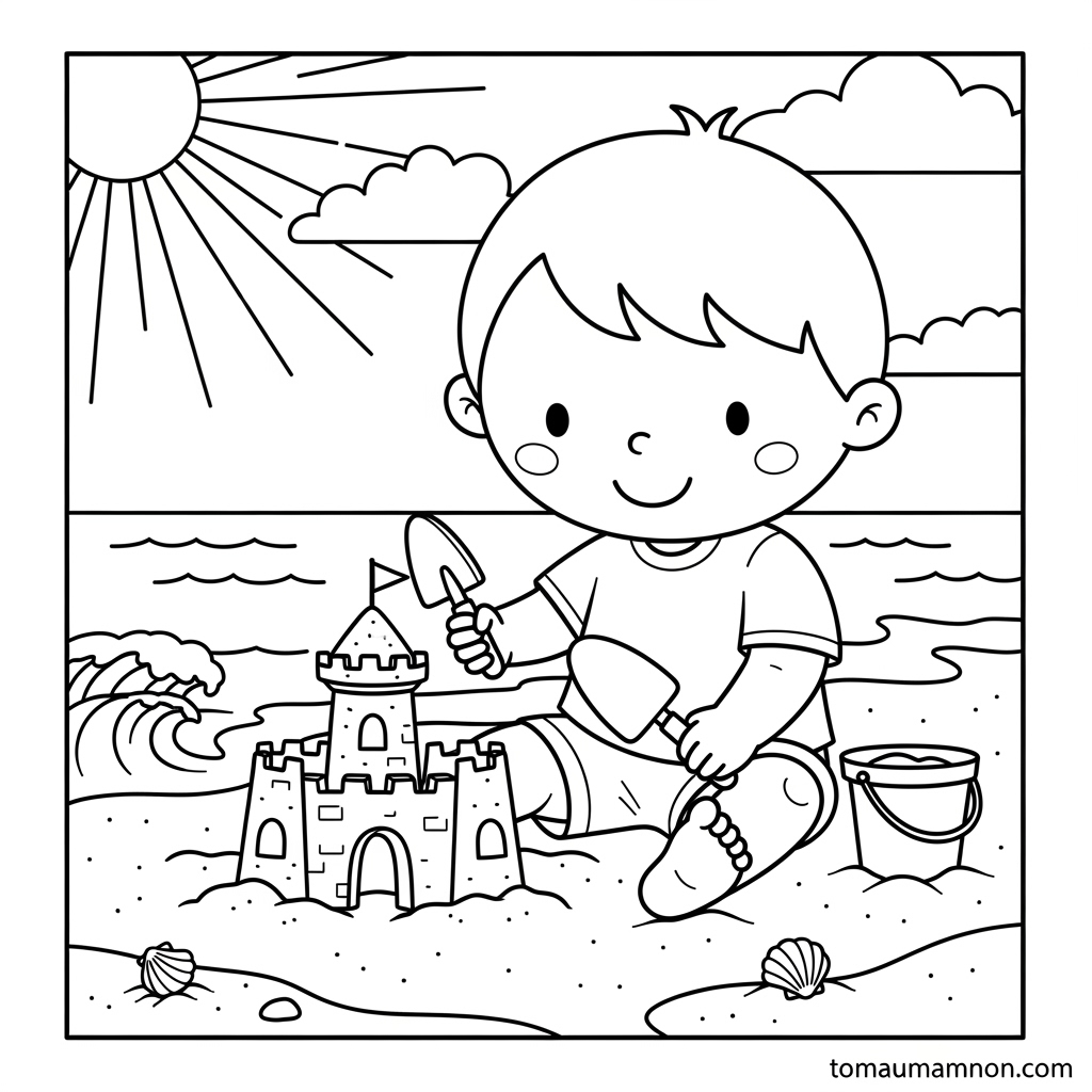 Hướng dẫn tô màu người với bút sáp