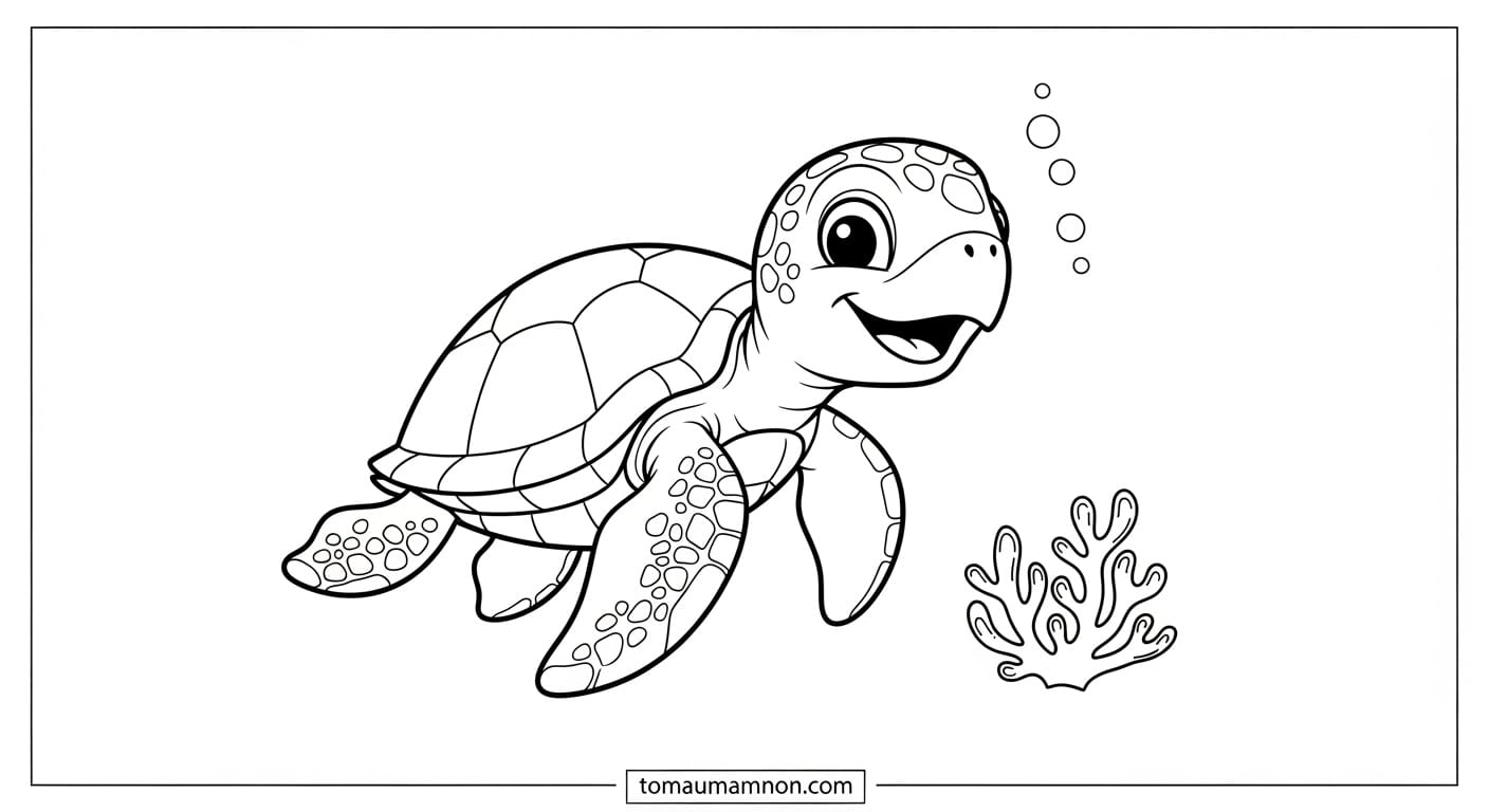 Tô Màu Pokemon Hệ Nước Tranh tô màu Pokemon hệ Nước Squirtle dễ thương