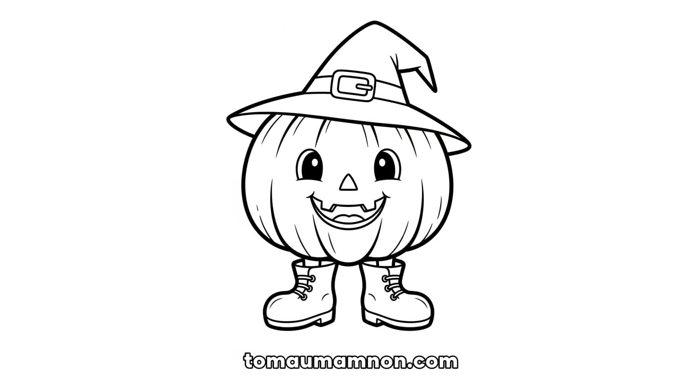 Quả bí ngô đơn giản