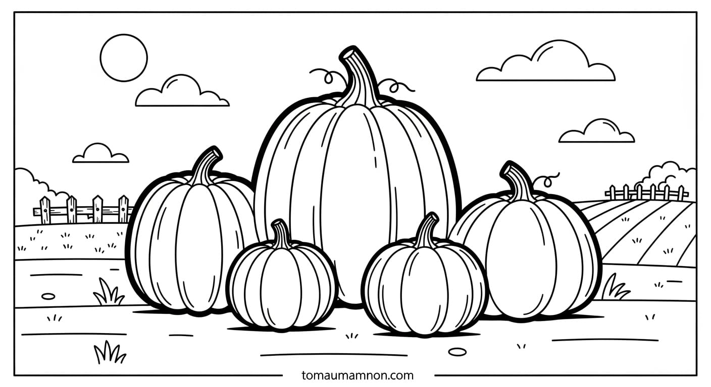 Quả bí ngô nổi bật