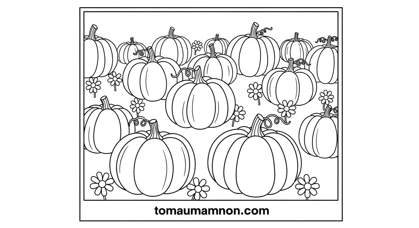 Bí ngô và mặt trăng