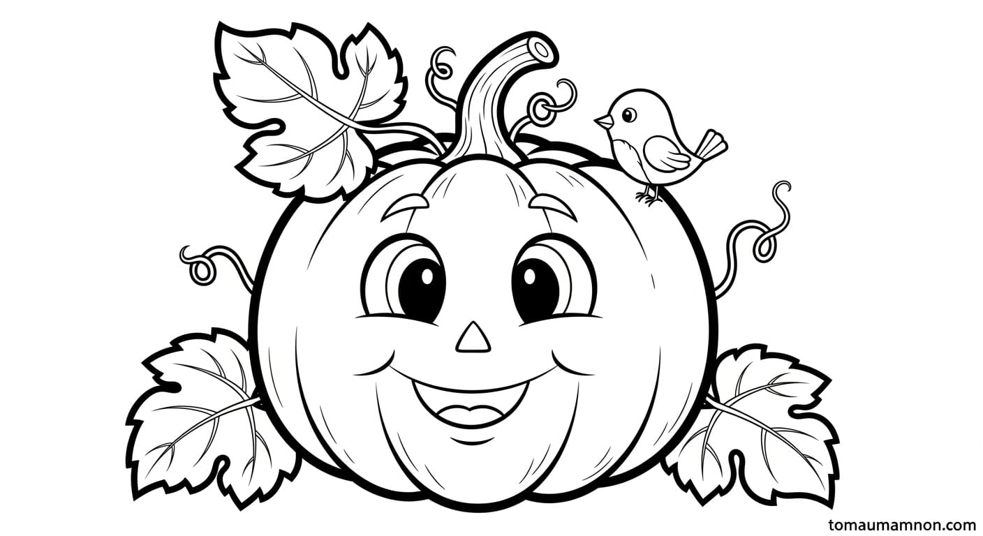 Quả bí ngô ngộ nghĩnh