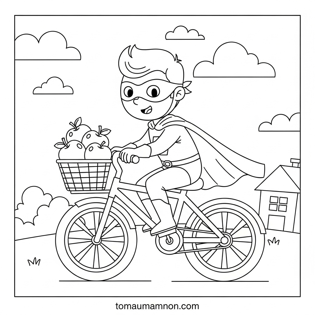 Tải Ngay Tranh Tô Màu Siêu Nhân PDF Miễn Phí Cho Bé Bộ sưu tập tranh tô màu siêu nhân cho mầm non