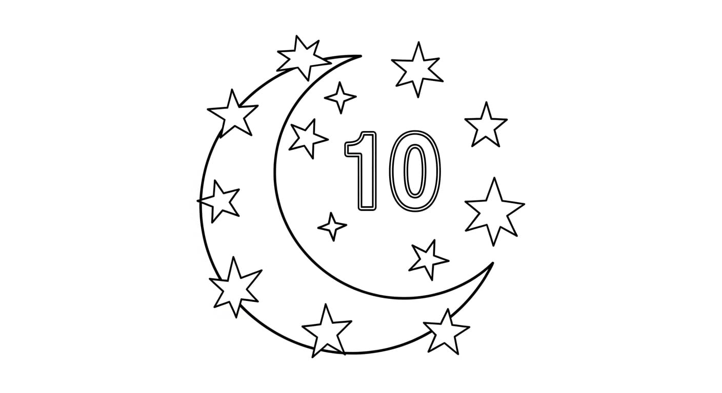 Số 10 cùng các mô hình