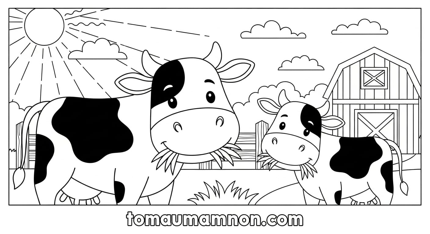 Tô Màu Số Cho Bé tranh số cho bé tô