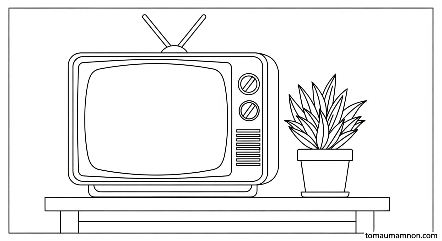 Cả gia đình tô màu cùng nhau